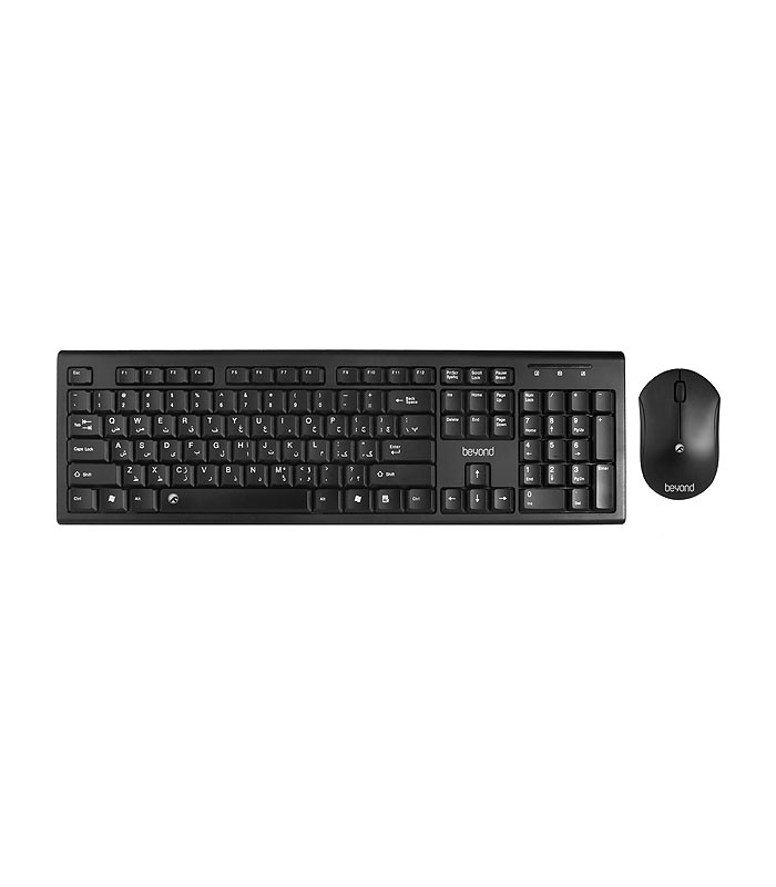 کیبورد و ماوس بی سیم بیاند BMK-4530RF با حروف فارسی