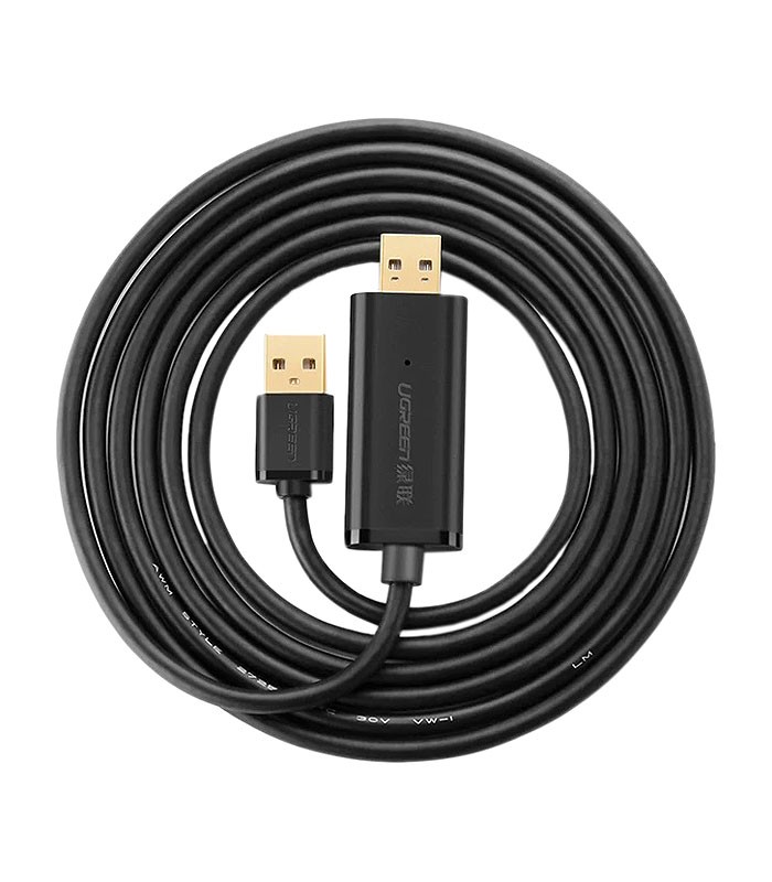 کابل لینک USB 2.0 دو سر نر یوگرین 20233 US166