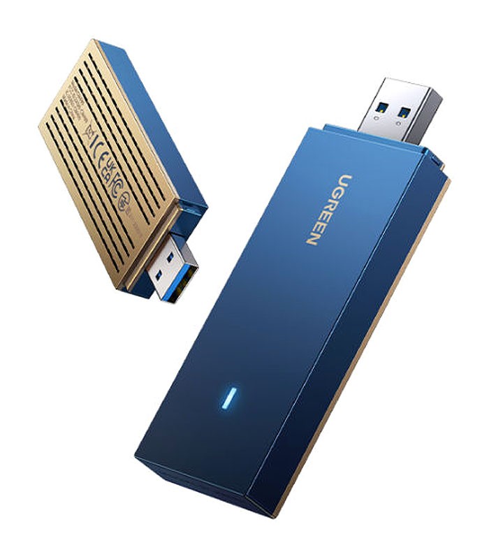 کارت شبکه بی سیم AX1800 دو باند USB 3.0 یوگرین 90340 CM499