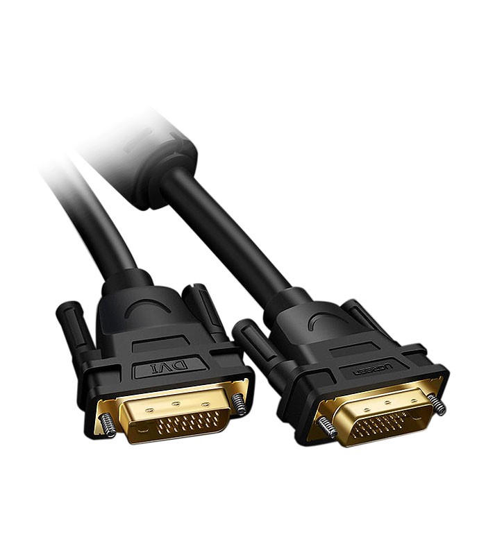 کابل DVI-D دو سر نر 1+24 پین (دوال لینک) یوگرین 11604 DV101