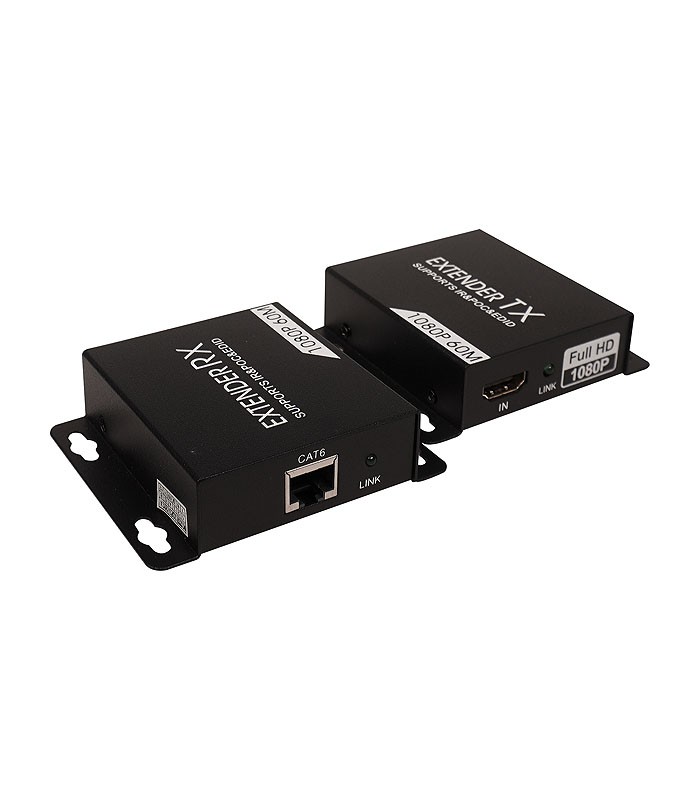 افزایش طول HDMI بر روی کابل شبکه تا 60 متر کی نت K-EXHD0060