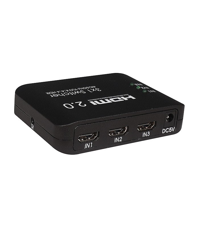 سوئیچ 3 پورت HDMI با ریموت کنترل کی نت پلاس KP-SWHD2003