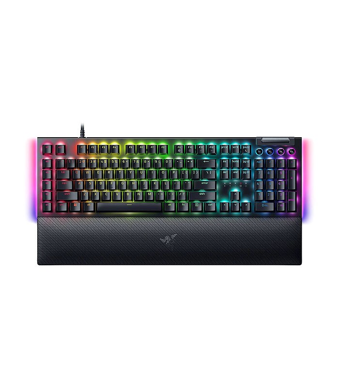 کیبورد بی سیم گیمینگ ریزر BlackWidow V4 - Green Switch