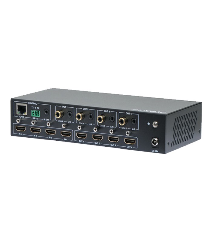 ماتریکس سوئیچ 4 در 4 HDMI با قابلیت 3D و رزولوشن 4K با ریموت کنترل فرانت FN-V244