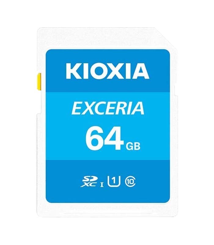 کارت حافظه SDXC کیوکسیا EXCERIA کلاس 10 سرعت 100MBps ظرفیت 64 گیگابایت
