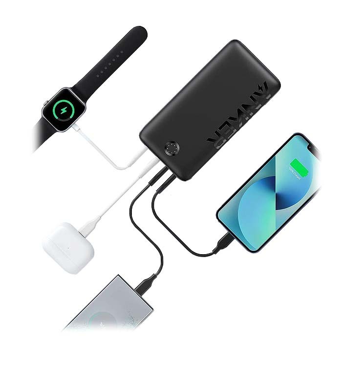پاور بانک انکر 347 PowerCore 40K A1377 با ظرفیت 40000 میلی آمپر ساعت