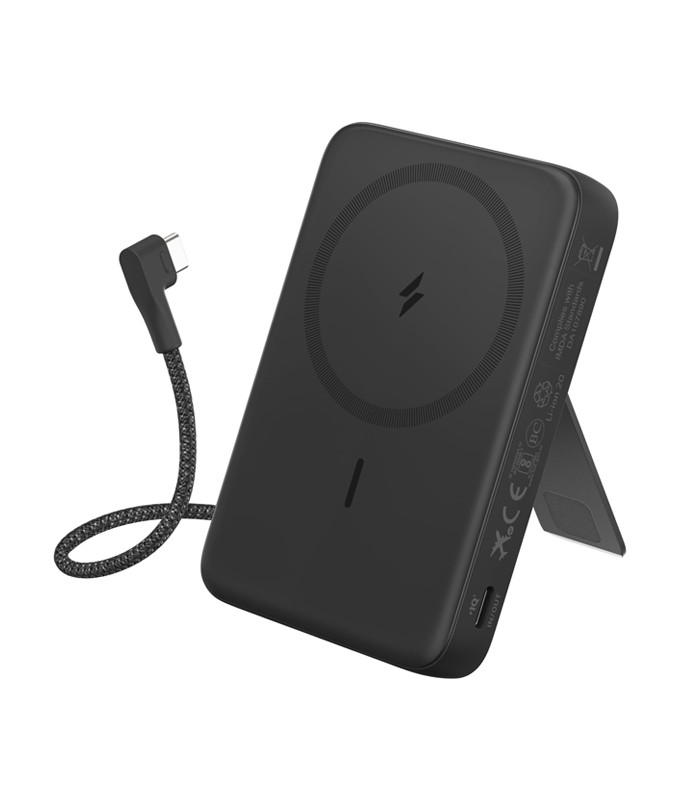 پاور بانک انکر Zolo Magnetic A1685 با ظرفیت 10000 میلی آمپر ساعت