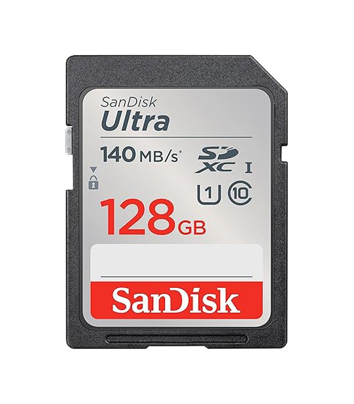کارت حافظه SDXC سن دیسک Ultra کلاس 10 سرعت 140MBps ظرفیت 128 گیگابایت