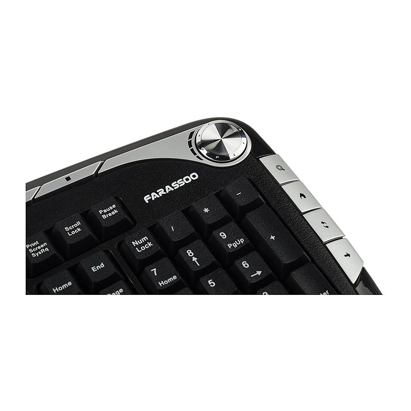 کیبورد و ماوس بی سیم فراسو FCM-8686RF با حروف فارسی