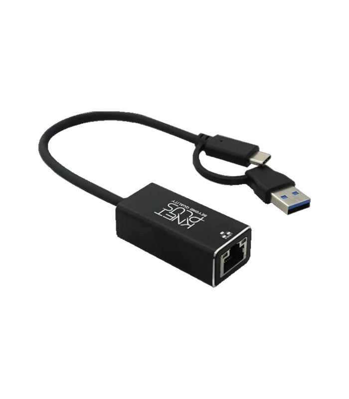 تبدیل USB 3.0 به LAN کی نت پلاس KP-LA01