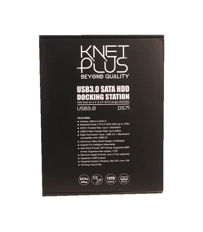 باکس هارد USB 3.0 کی نت پلاس KP-DS71