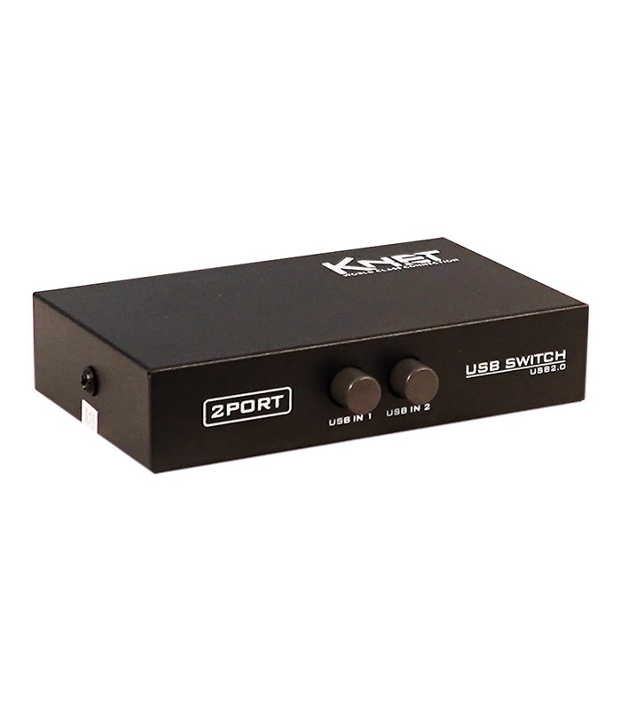 سوئیچ 2 پورت USB دستی کی نت K-S312
