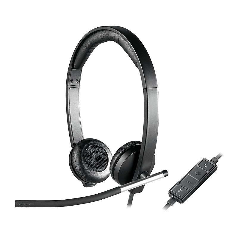 هدست باسیم دو گوش لاجیتک H650E