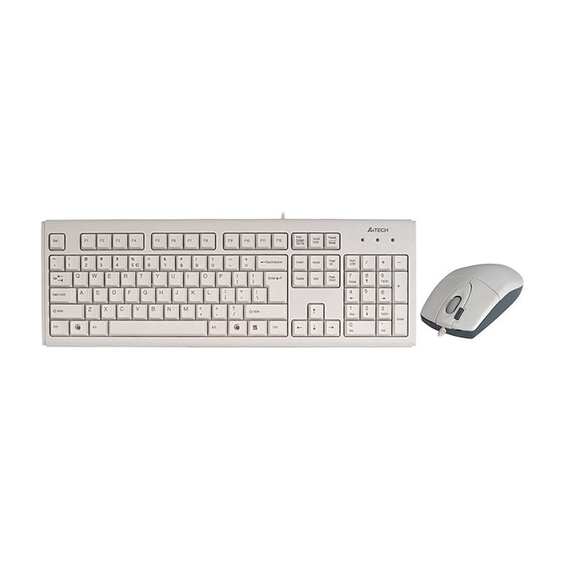 کیبورد و ماوس باسیم ای فورتک KM-72620D با حروف فارسی