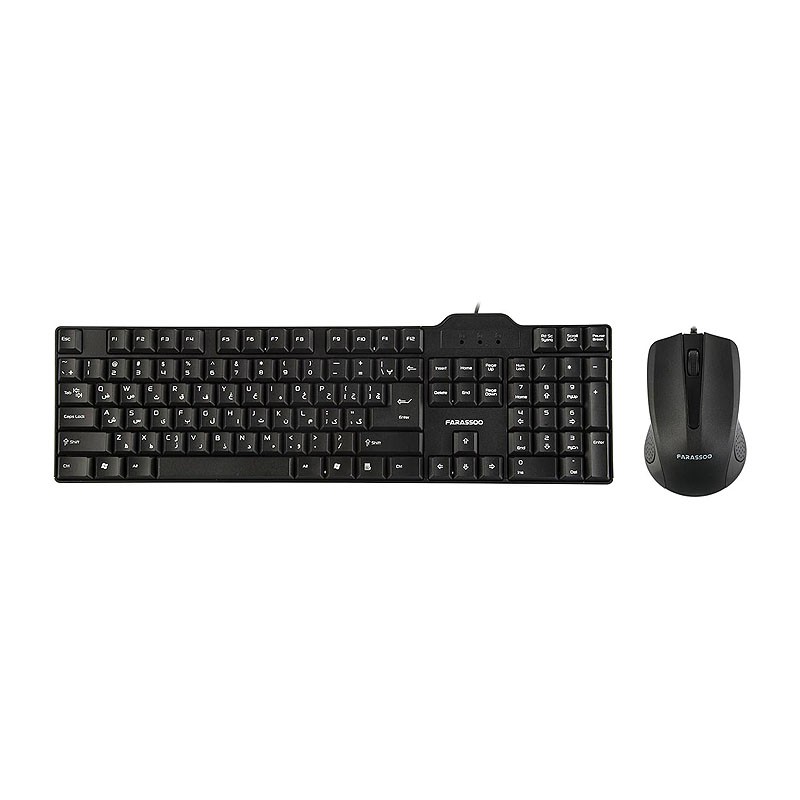 کیبورد و ماوس باسیم فراسو FCM-2280 با حروف فارسی